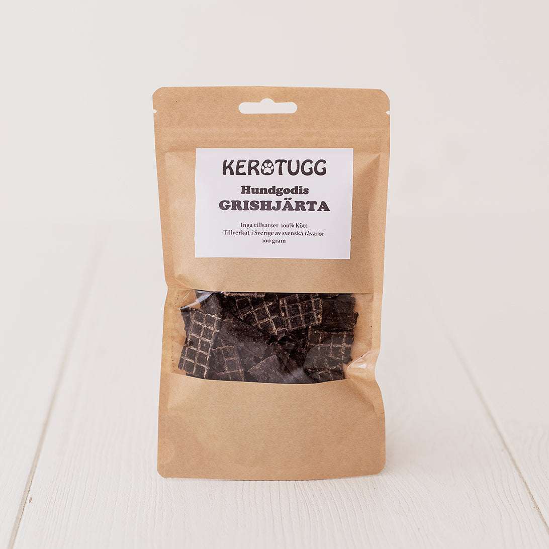 Kerotugg - Varkenshart 100g